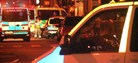MALMÖ’DE  TOPLANTI SALONUNA PATLAYICI ATILDI