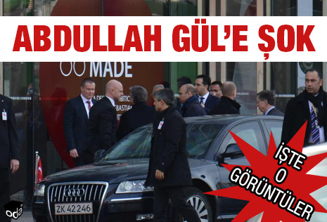 Abdullah Gül'e şok