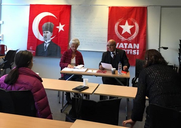 VATAN PARTİSİ/İSVEÇ 1. OLAĞAN KONGRESİNİ YAPTI