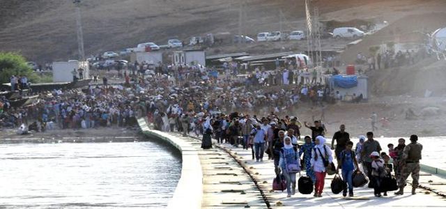 Suriyeli Kürtler iç savaştan Kuzey Irak’a kaçıyor