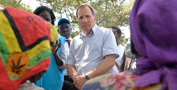 STEFAN LöFVEN HASTANEYE KALDIRILDI
