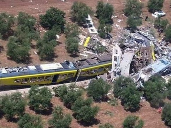 İTALYA’DA TREN KAZASI
