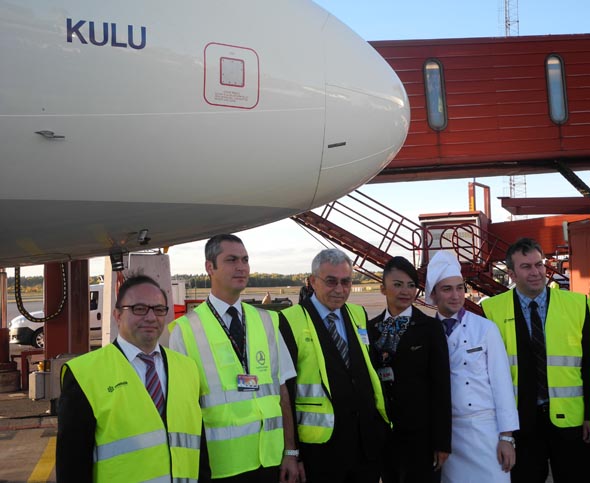 THY, KULU İSİMLİ UÇAĞINI İSVEÇLİ KULULULARLA BULUŞTURDU