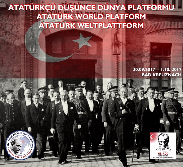 DÜNYA ATATÜRKÇÜLERİ FRANKFURT’TA TOPLANIYOR