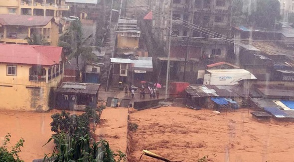 SİERRA LEONE’DE TOPRAK KAYMASI 312 CAN ALDI