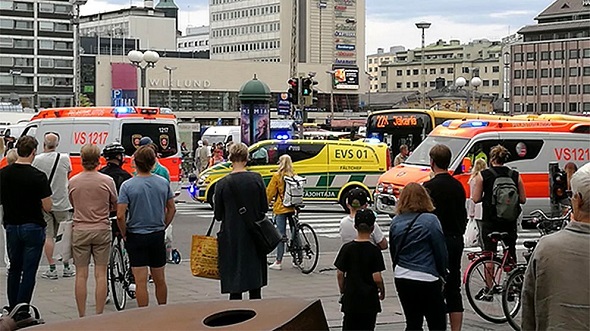 FİNLANDİYA’NIN TURKU (ÅBO) ŞEHRİNDE BIÇAKLI SALDIRI