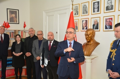 STOCKHOLM BÜYÜKELÇİLİĞİ’NDE 18 MART ÇANAKKALE ZAFERİ KUTLANDI