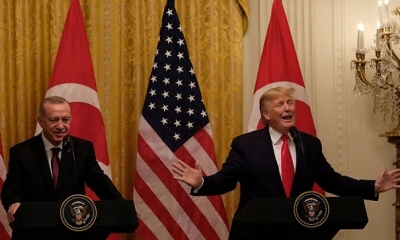 TRUMP’LA GÖRÜŞMENİN FOTOĞRAFI